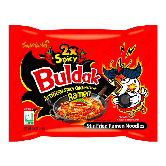 Samyang Buldak 2x Spicy instant noodles 140g
