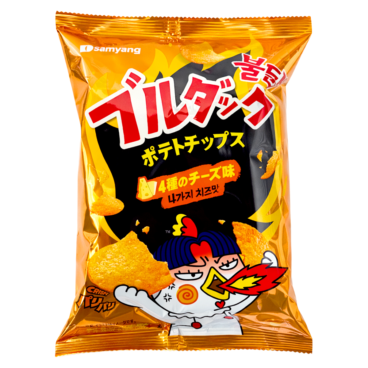 Samyang Buldak Crisps Cheese flavour snack 55g