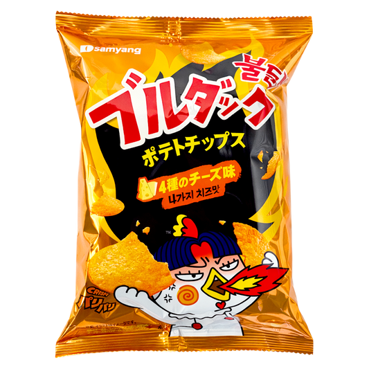 Samyang Buldak Crisps Cheese flavour snack 55g