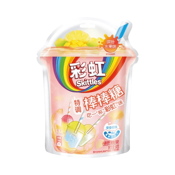 Skittles Lollipop Mixed Fruits 54g China pack