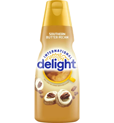 Delight Southern Butter Pecan Coffee Creamer 32oz