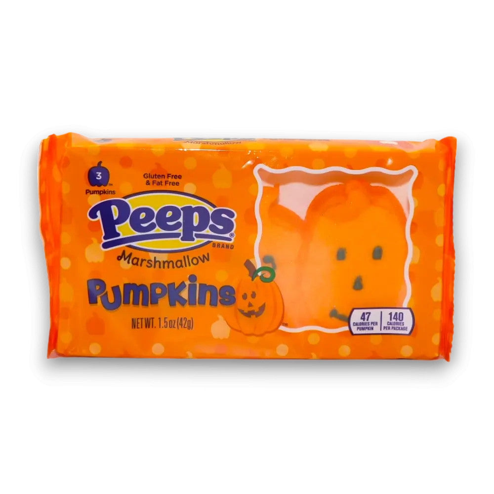 Peeps Marshmallow Pumpkins 42g front of pack