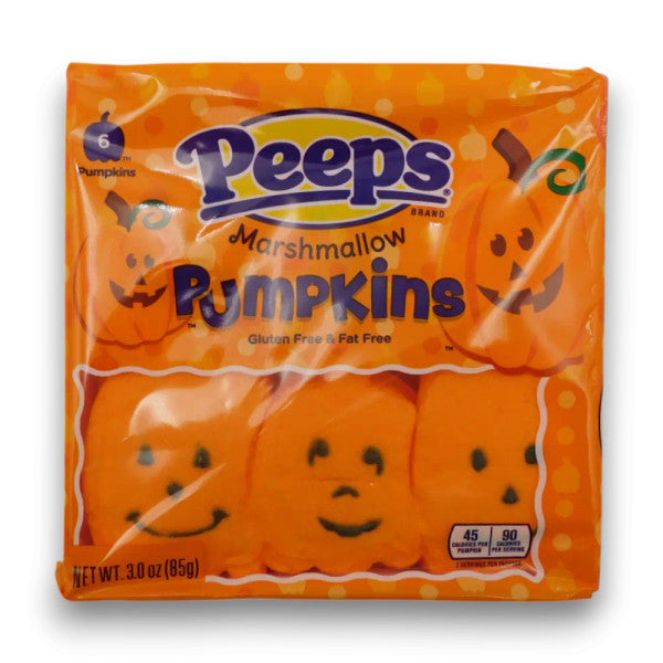 Peeps Marshmallow Pumpkins 85g front of pack