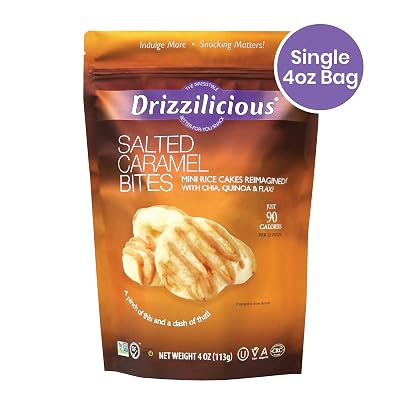 Drizzilicious Salted Caramel Bites 113g front of pack