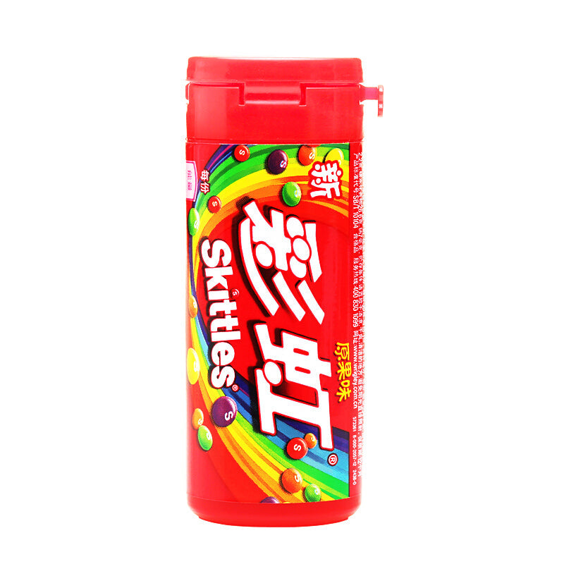 Skittles Original Fruit China Tube 30g front of pack
