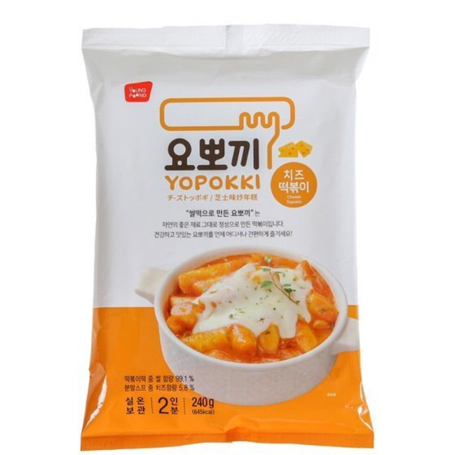 Yopokki Cheese Topokki 240g front of pack