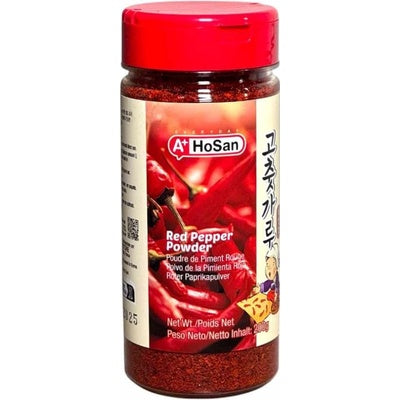 HoSan Korean Red Pepper Powder (Gochugaru) 200g front of pack