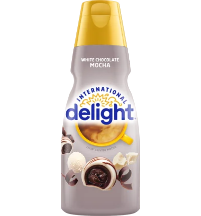 Delight White Chocolate Mocha Coffee Creamer 32oz